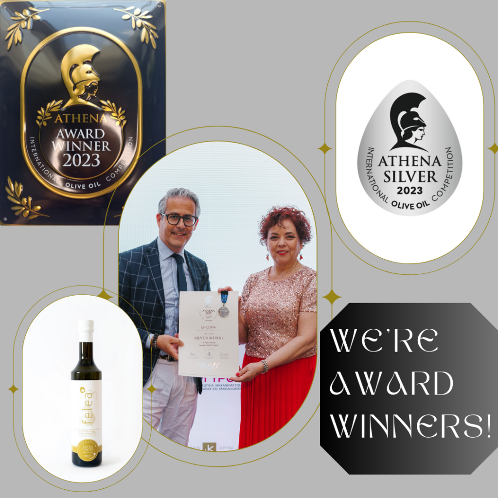 Quality award for our organic olive oil